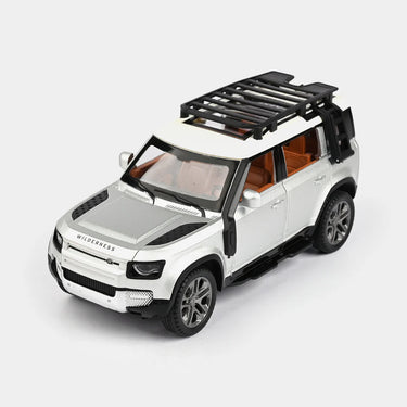 1:22 RC LAND ROVER DEFENDER DIECAST CAR LIGHT AND SOUND WITH SMOKE EFFECT
